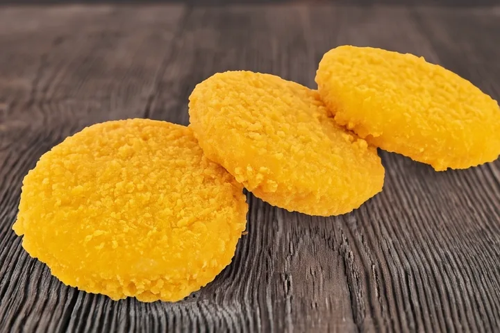 Krokante kipburger